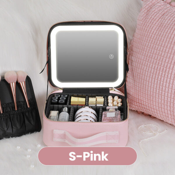 🔥Free Shipping🔥Portable Makeup Bag With LED Mirror